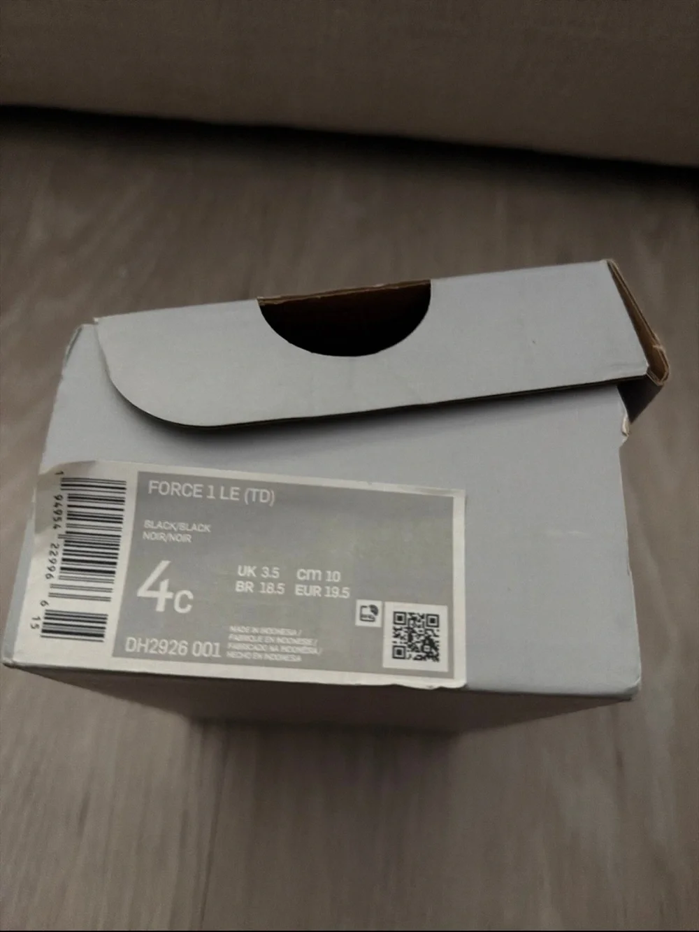 Nike Kids All-Black Sneakers